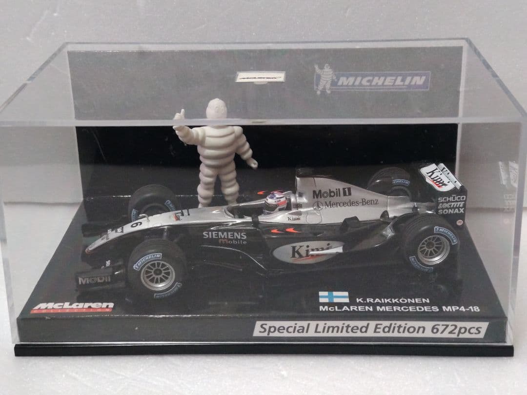 ミシュラン別注McLAREN MERCEDES ライコネン 7台セット