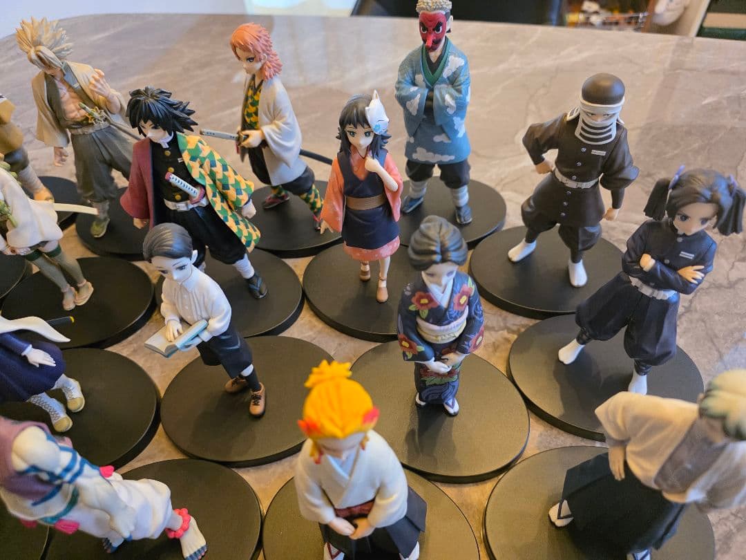 鬼滅の刃　絆ノ装　鬼ノ装　まとめ売り　プライズフィギュア　一体破損あり