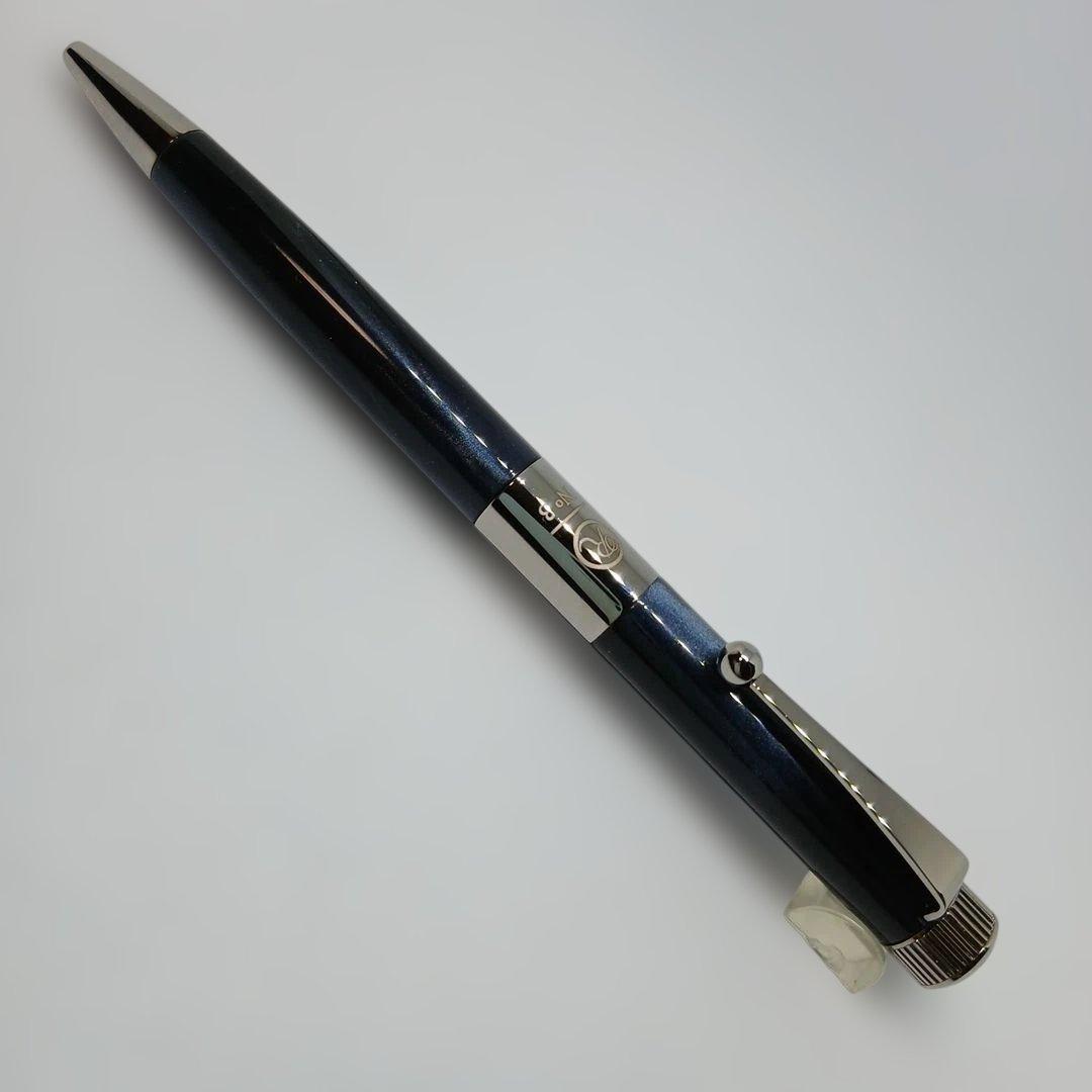 ROMEO No.3　イタリアンブルー細軸R244 ボールペン 専用ケース付き