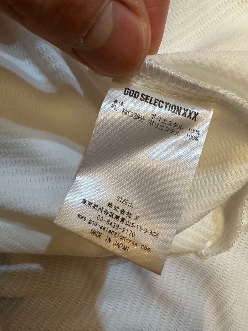 XXX GOD SELECTION ゴルフ ポロシャツ トリプルX Lサイズ