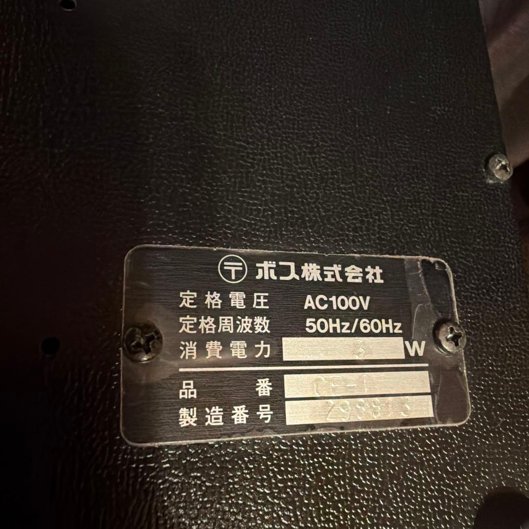 【美品】BOSS CE-1 コーラスエフェクター