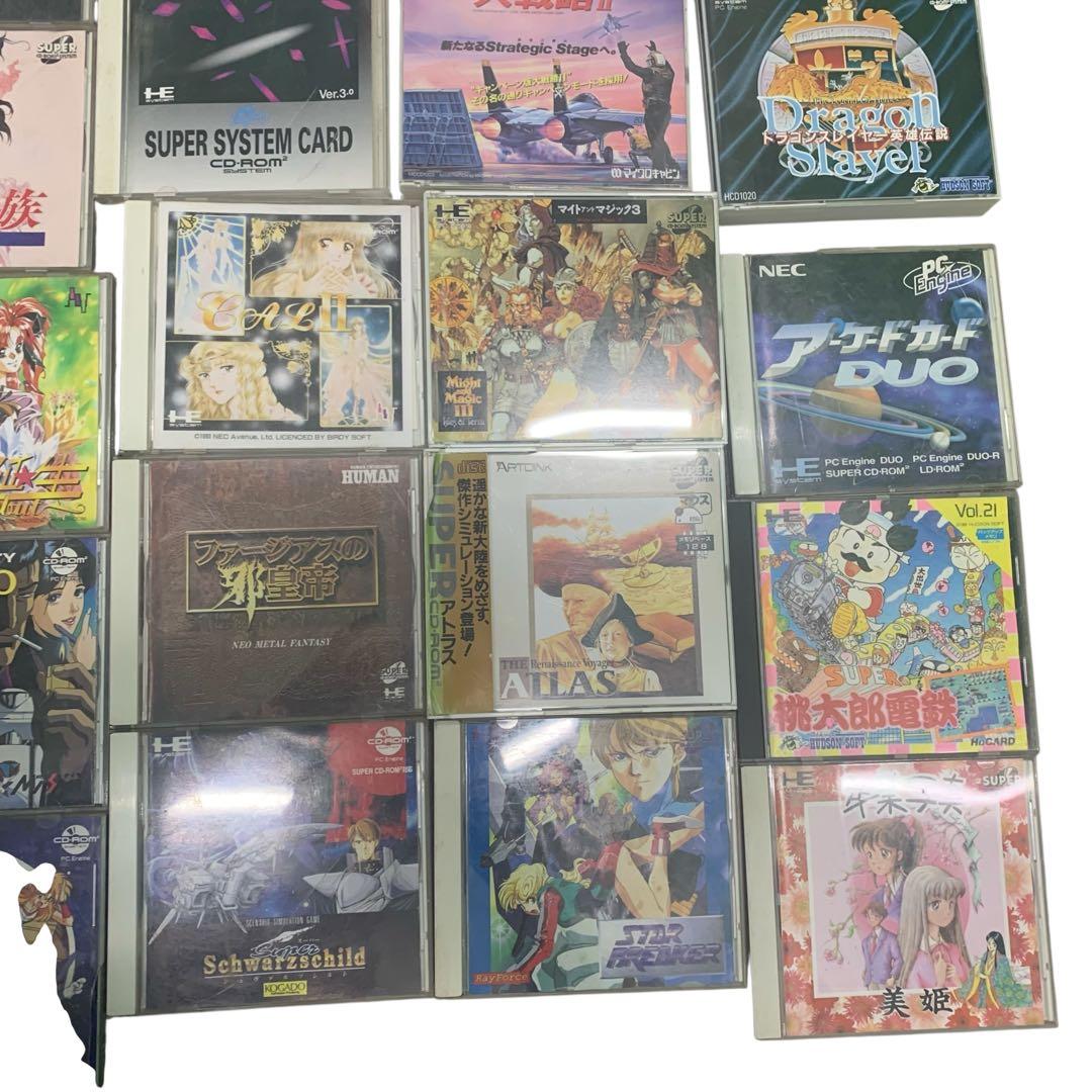 さ*♪様 M15905 PC Engine 本体 ROM55本 セット 引退品