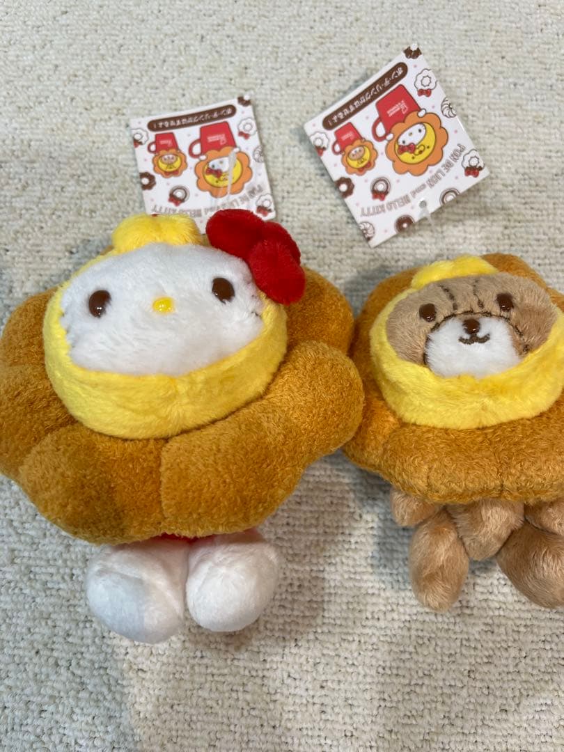 ハローキティポンデライオンコラボマスコット　キティ　チャム　サンリオ