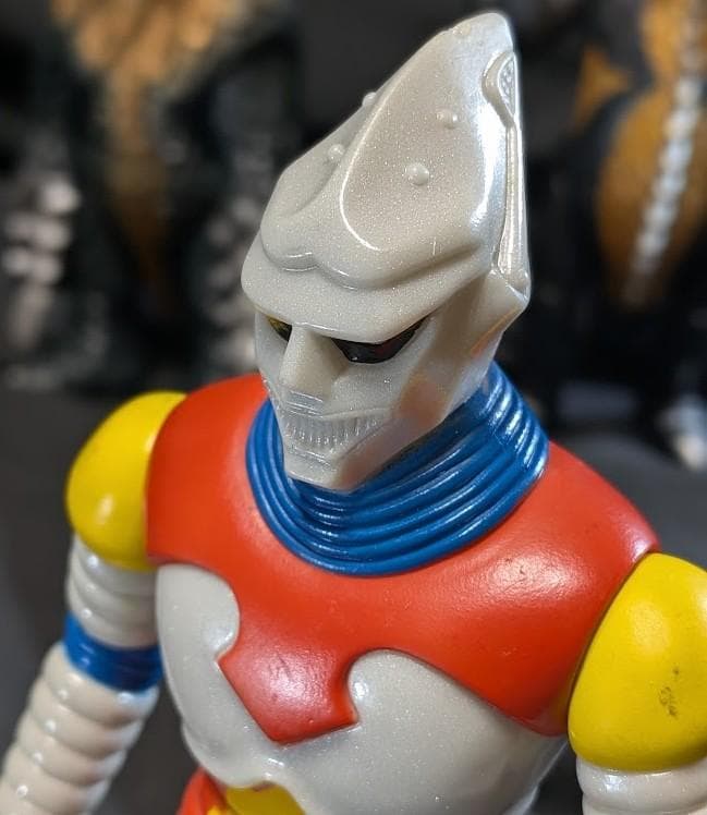 ジェットジャガー・メガロ・ガイガン（バンダイ）昭和ゴジラ登場怪獣 ソフビ３体