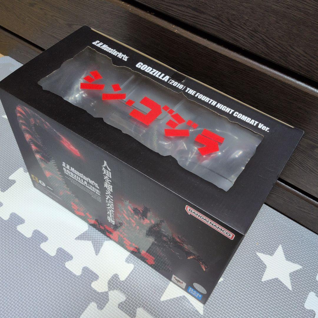 【新品未開封品】S.H.Mシン・ゴジラ (2016) 第4形態夜間戦闘 Ver.