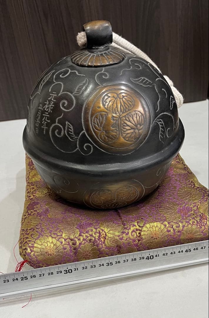 日光東寺宮鈴　共箱付き