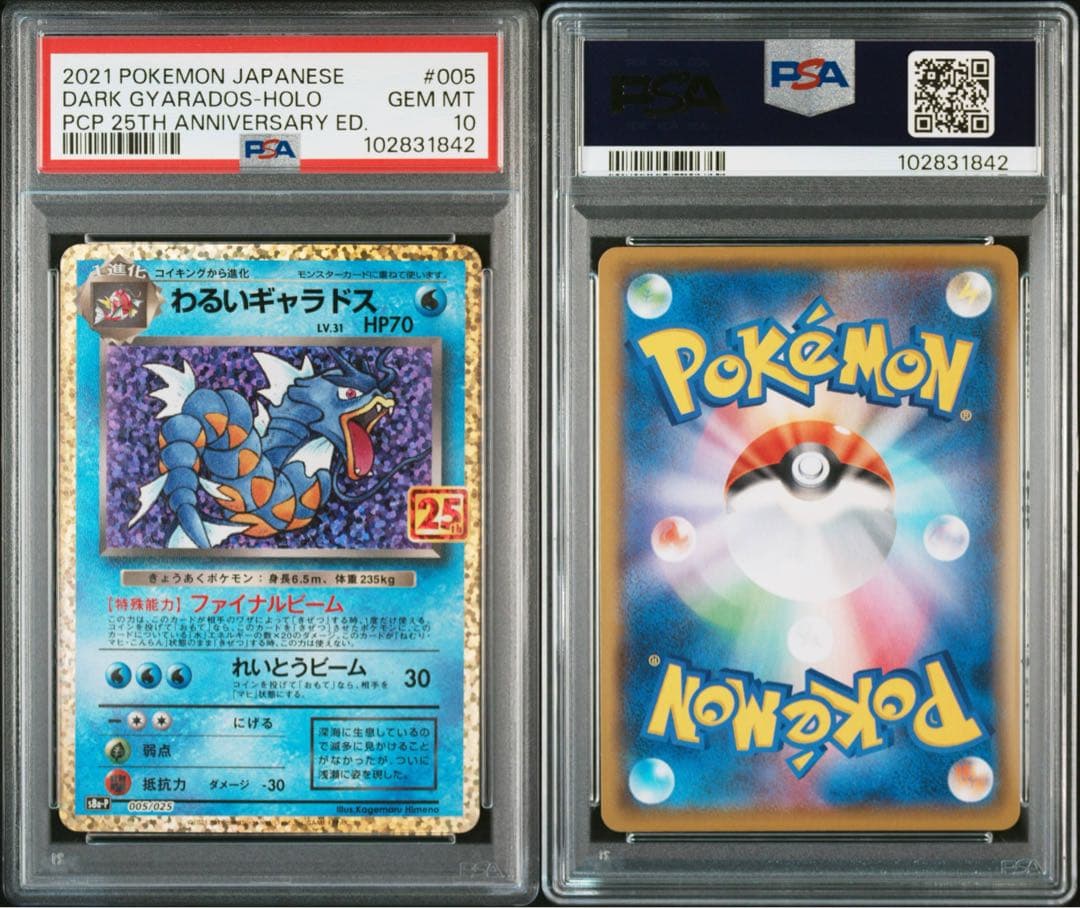 【PSA10】 ポケモンカード　わるいギャラドス 25th プロモカードパック