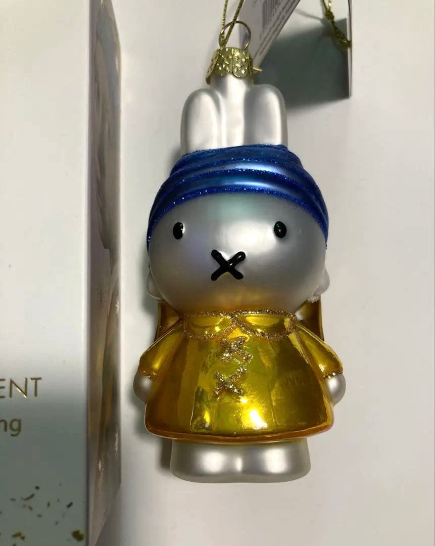 ミッフィー x マウリッツハウス美術館限定 フェルメール　クリスマスオーナメント