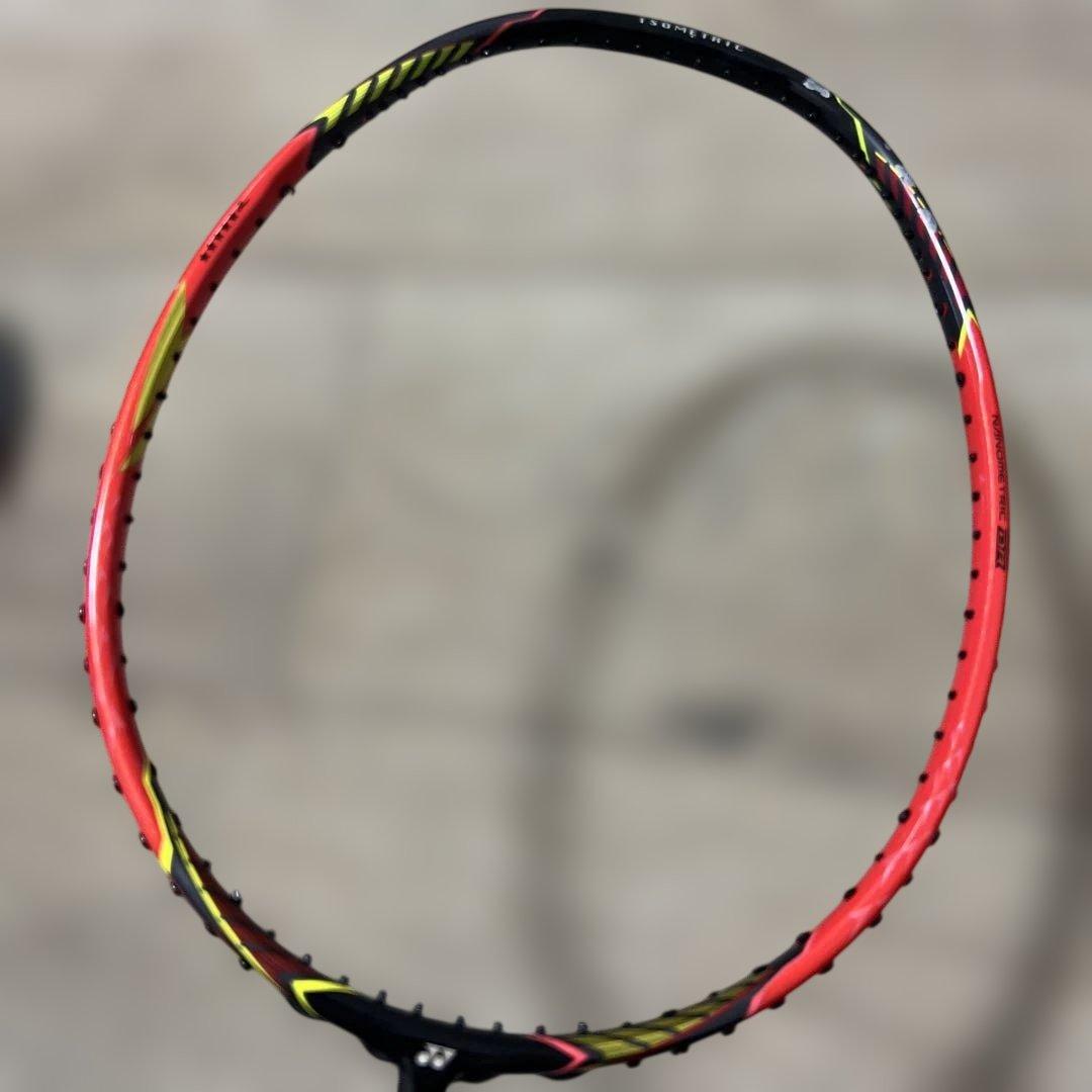 YONEXバドミントンラケットボルトリックリンダンフォース4U2本セットケース無