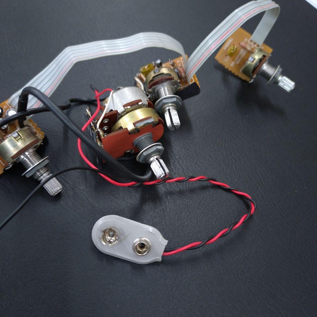 fender Japan JBR-100 アッセンブリー　プリアンプ