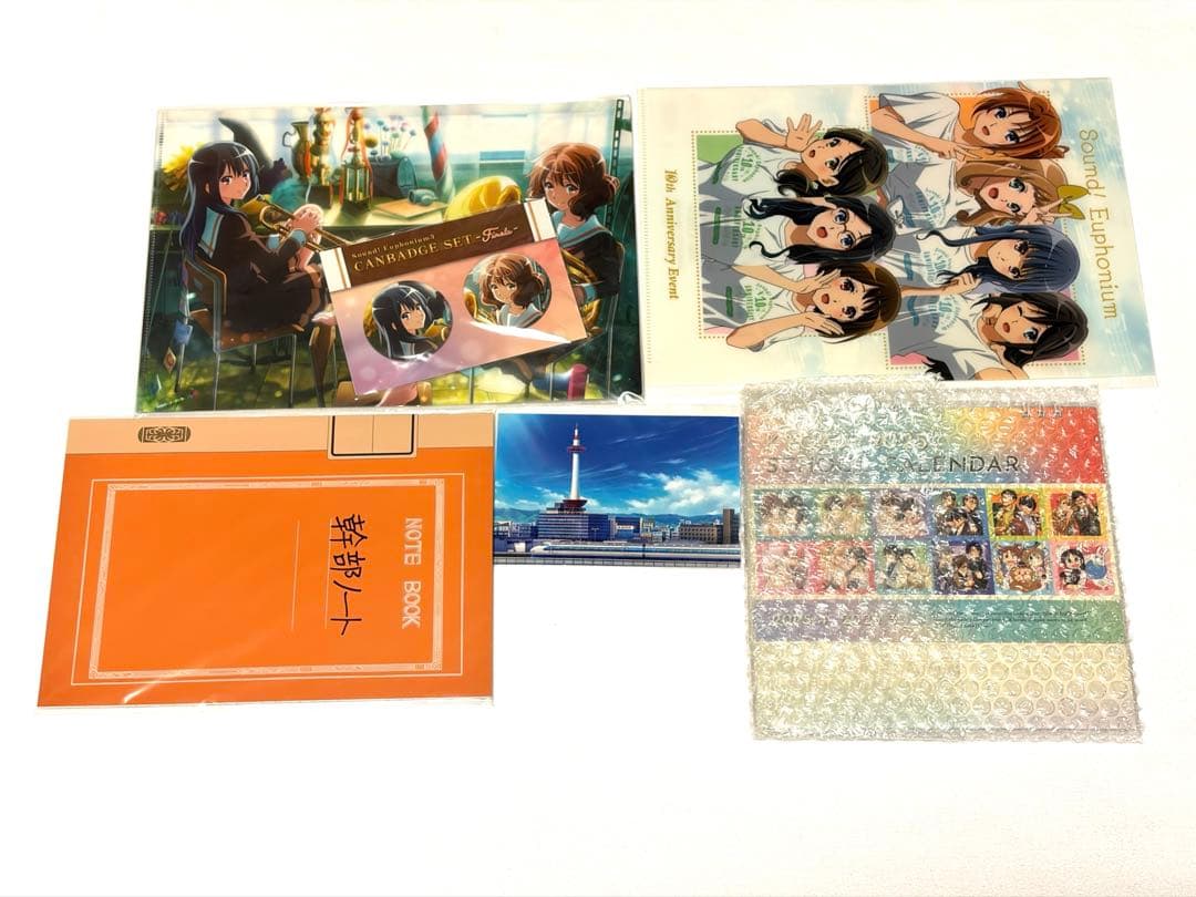 響け！ユーフォニアム 氷菓 CLANNADアクスタ ポストカード クリアファイル