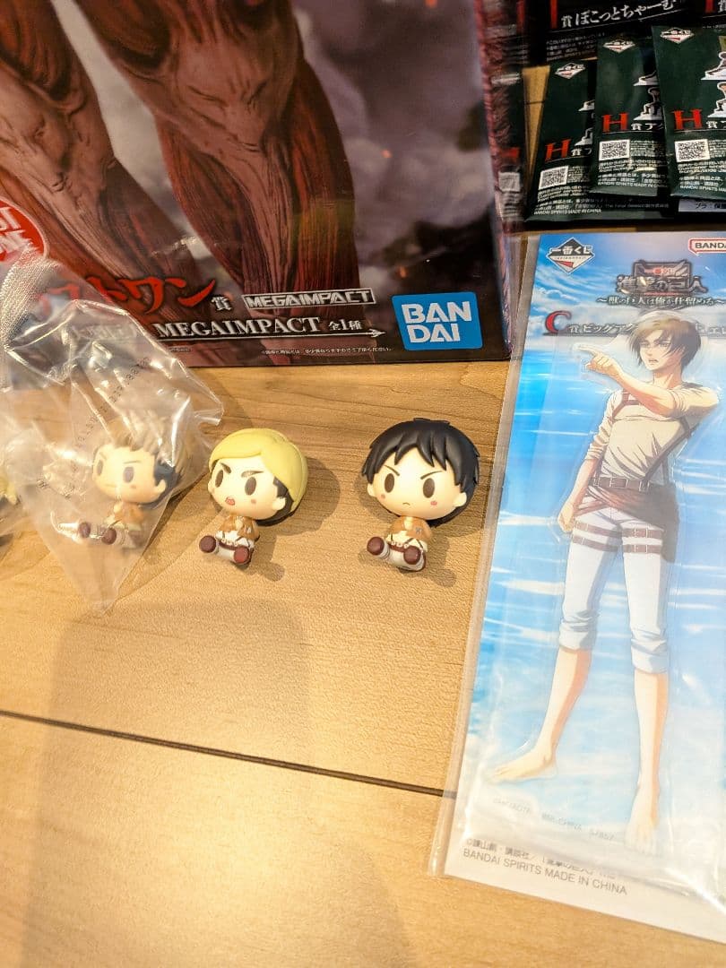 一番くじ 進撃の巨人〜獣の巨人は俺が仕留める〜A賞B賞C賞D賞E賞ラストワン賞