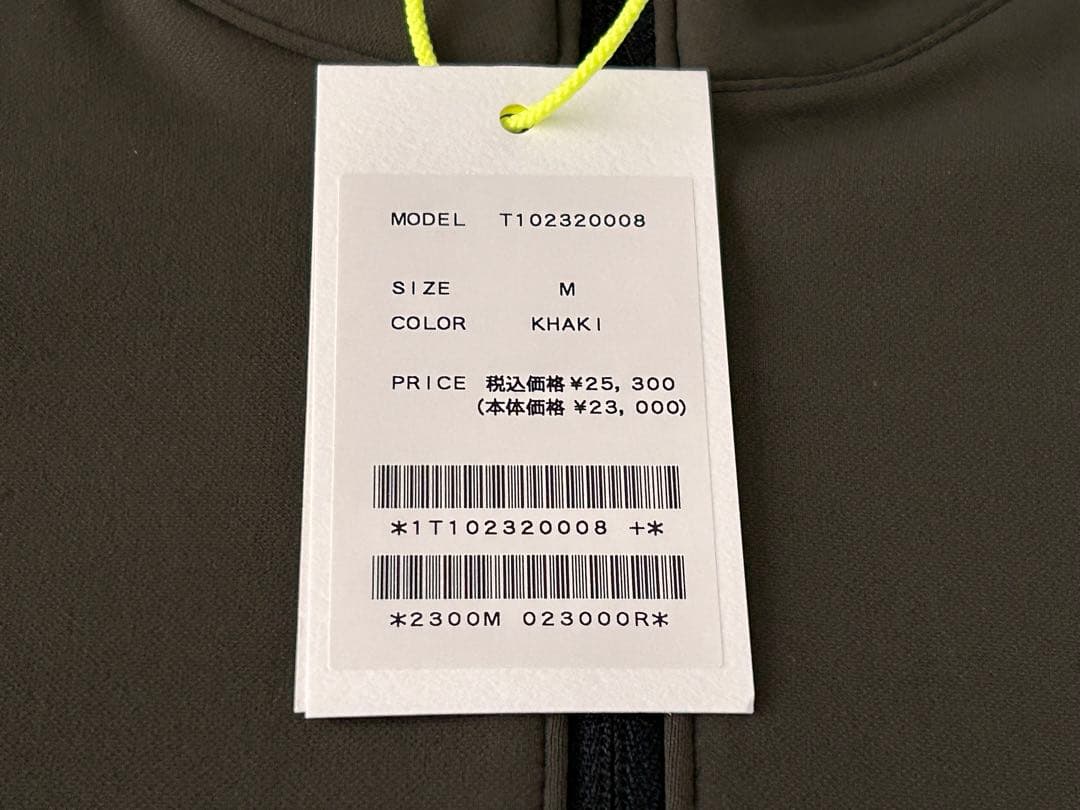 【新品タグ付き】TFW49 ティーエフダブリュー ロンT HALF ZIP