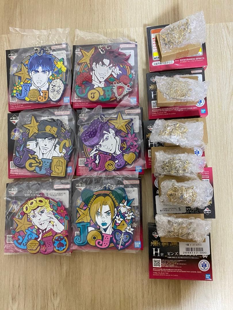 一番くじ　ジョジョ　フィギュア　下位賞(Ｇ〜Ｋコンプ)　ラストワン　４２点セット