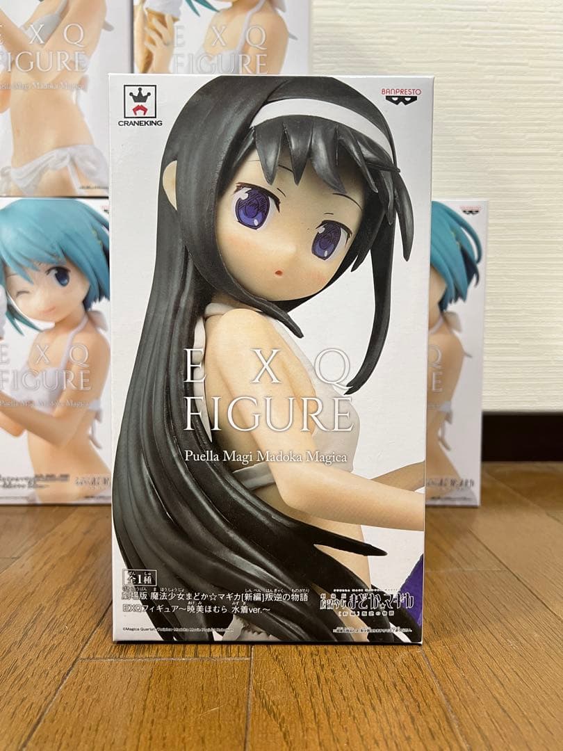 8個★魔法少女まどか☆マギカ 鹿目まどか 暁美ほむら 美樹さやか フィギュア