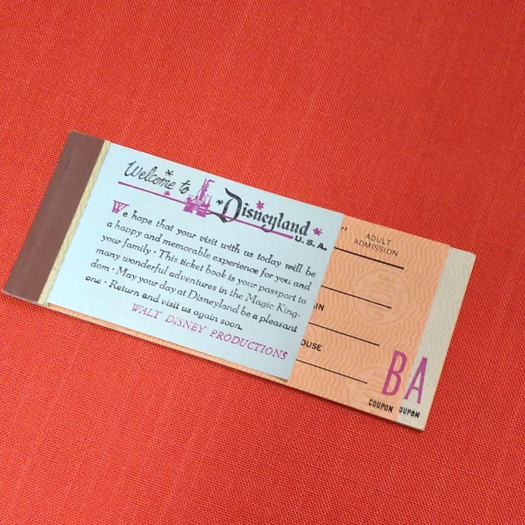 1品追加53年前のディズニーランド　ロスアンジェルス　グッズ