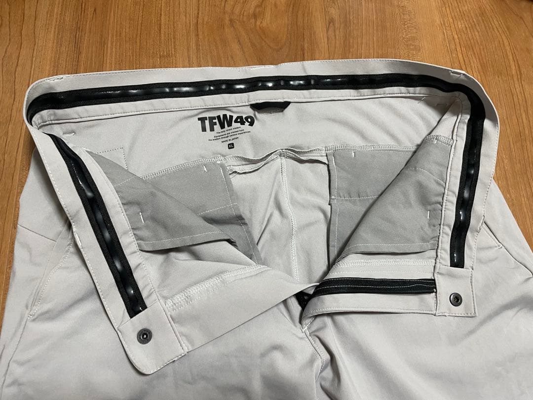 TFW49 Tシャツ　パンツ　セットアップ　XL ゴルフ　ホワイト　グレー