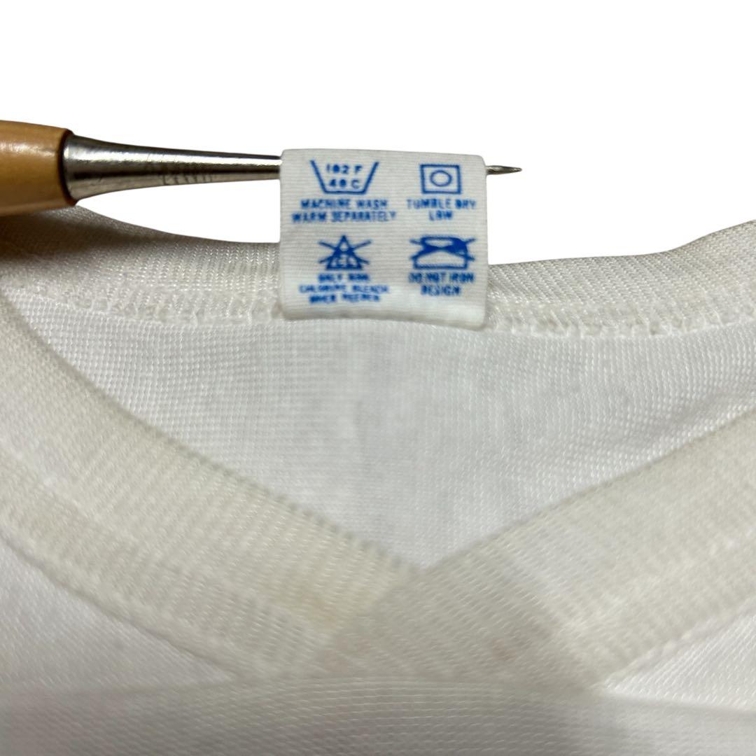 ビンテージ　80s チャンピオン　染み込みノートルダム　フットボール Tシャツ