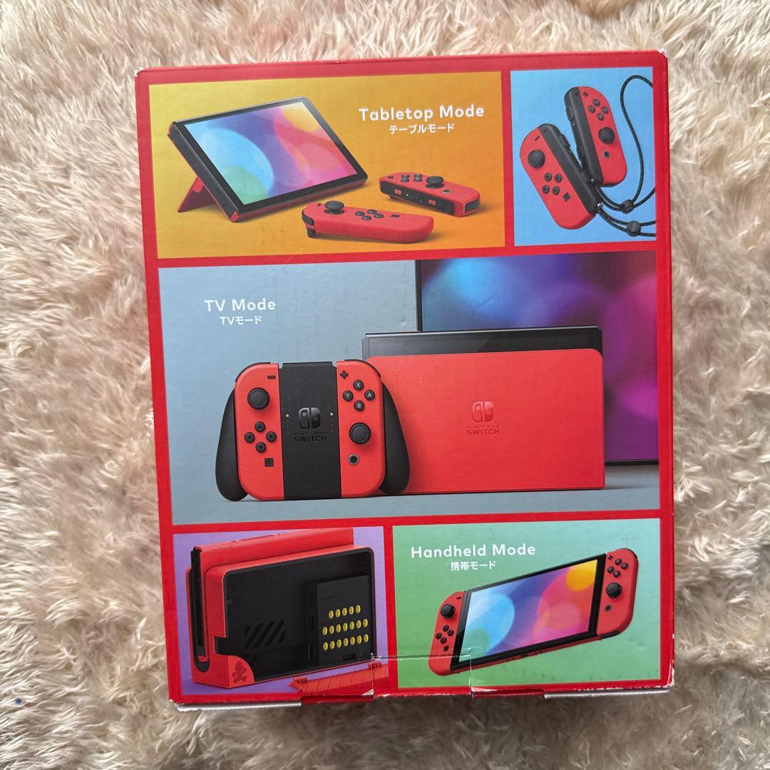 限定カラー Nintendo Switchマリオレッド+充電グリップ