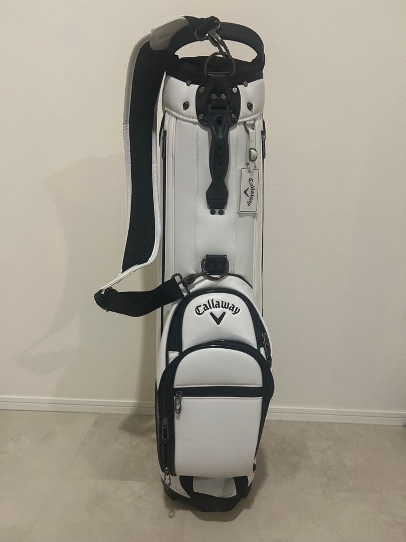 ゆ*う様 CALLAWAY キャディバッグ ホワイト/ブラック