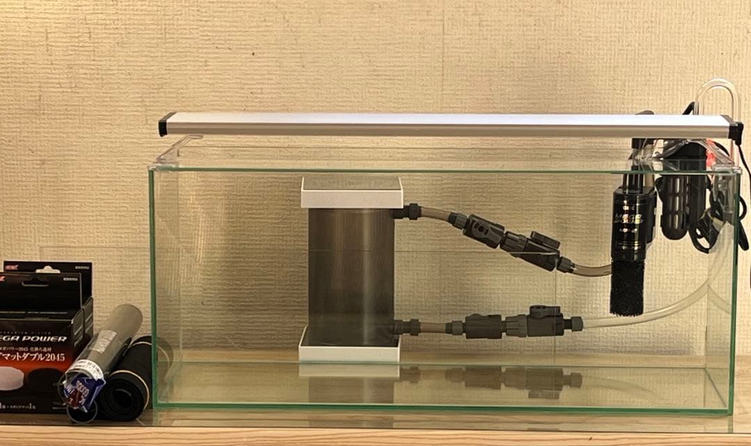 【美品】15点セット・GEX グラステリアスリム600 フレームレス水槽 他