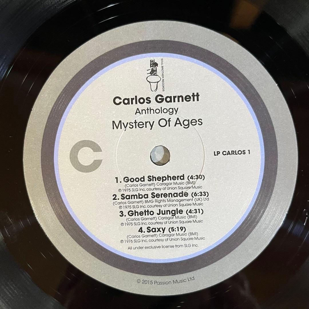 Carlos Garnett Mystery of Ages 500枚限定盤