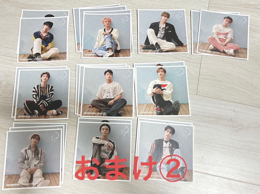 SEVENTEEN セブチ トレカ 56枚セット おまけつき
