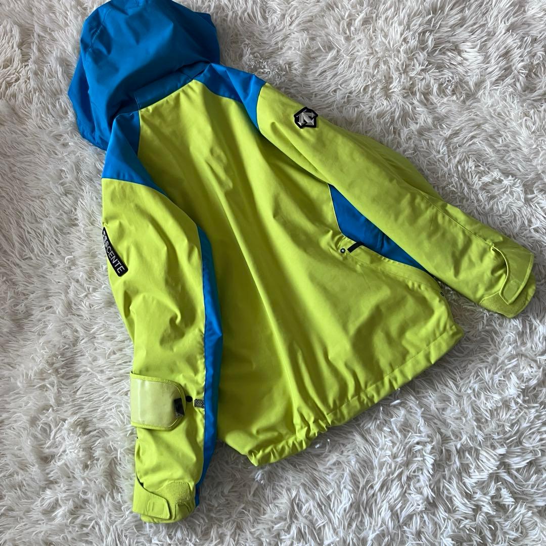 #J12✨希少DESCENTEオガサカ✨スキー スノボ ウェア 上下 メンズS