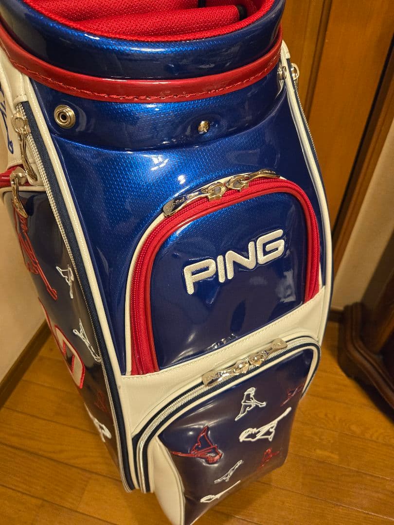 PING★ピン★Mr.PING★9.5型★エナメル★美品★スタッフ
