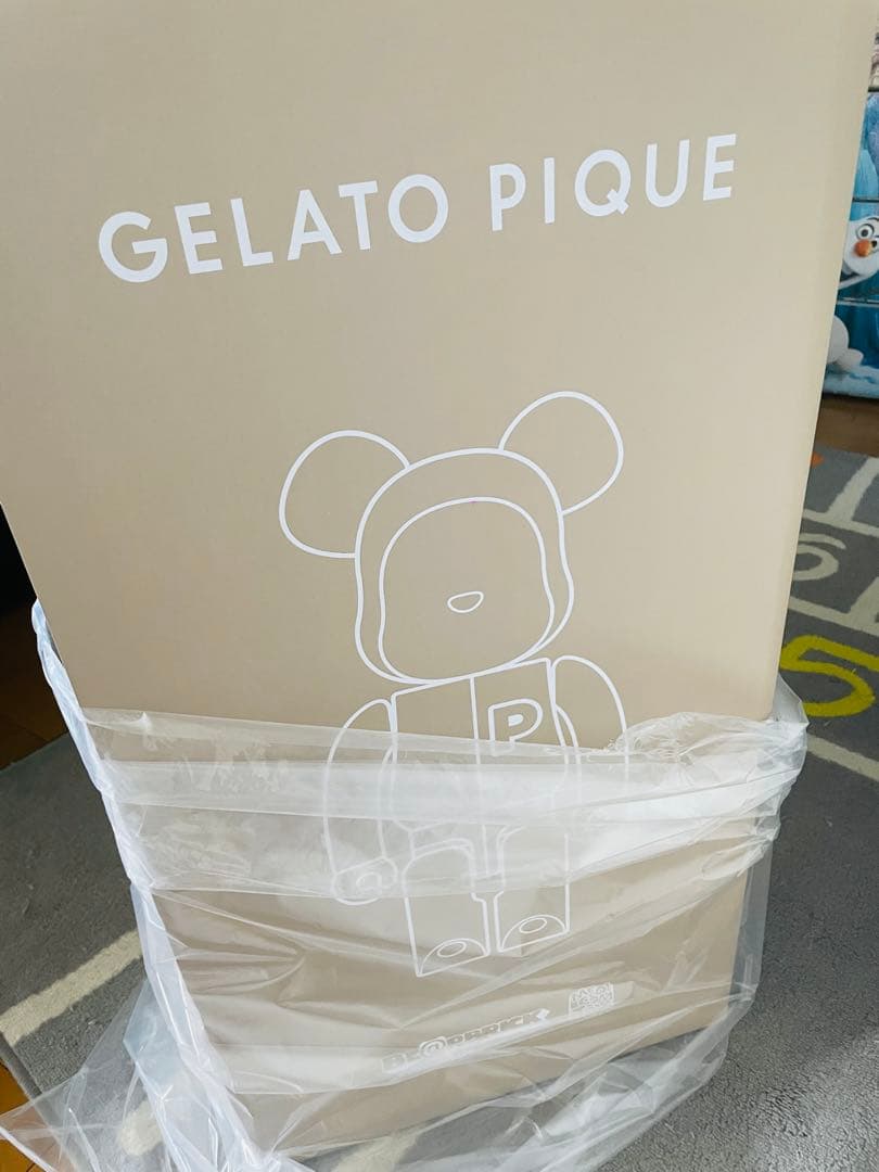 BE@RBRICK1000% ジェラートピケ ベアブリ