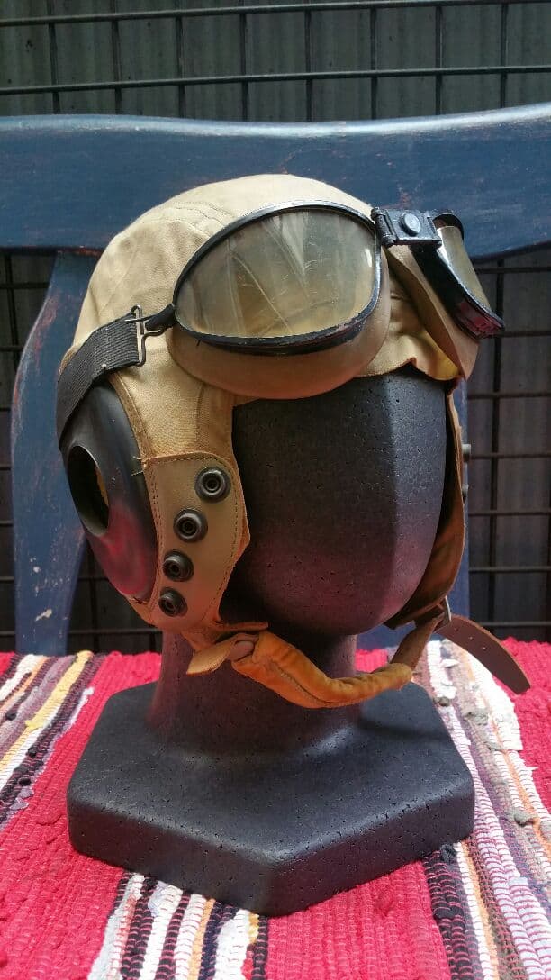 ＷＷ2 実物　フライトキャップ　ゴーグル