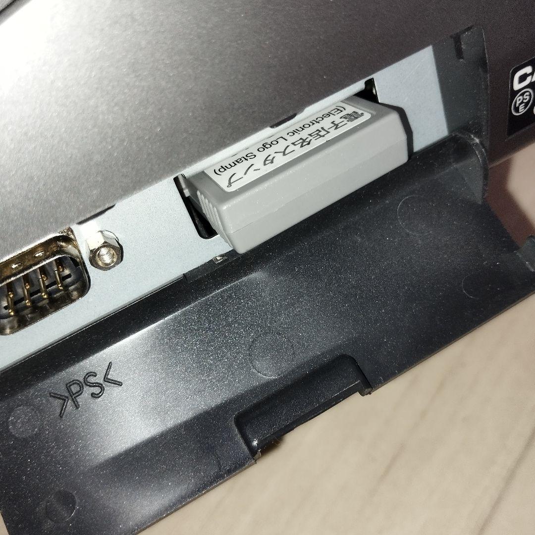 CASIO レジスター NL-300 電子店名スタンプ RAC-10付き　鍵あり