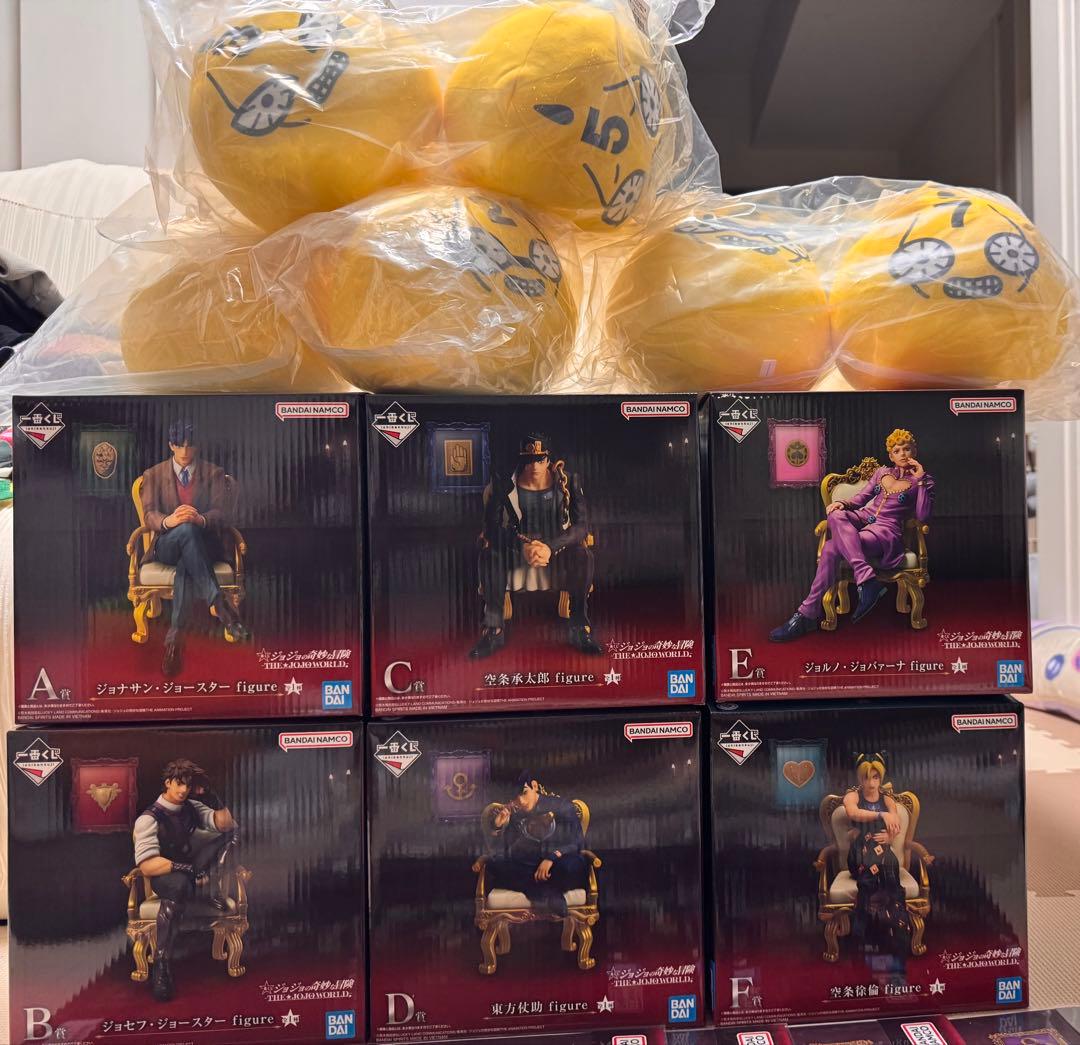 一番くじ ジョジョ -THE★JOJO WORLD- フィギュアコンプリートほか