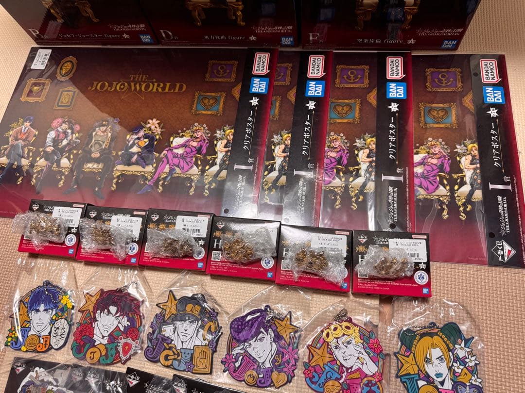 一番くじ ジョジョ -THE★JOJO WORLD- フィギュアコンプリートほか