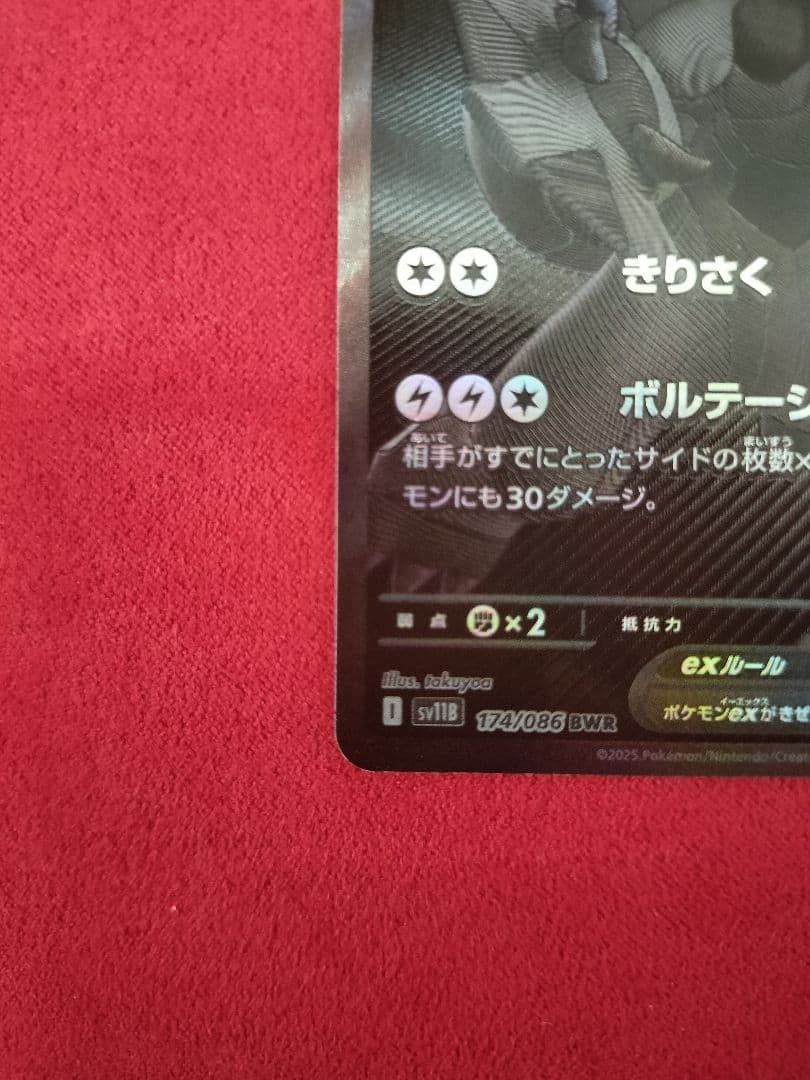 レシラムEX ゼクロムEX BWR