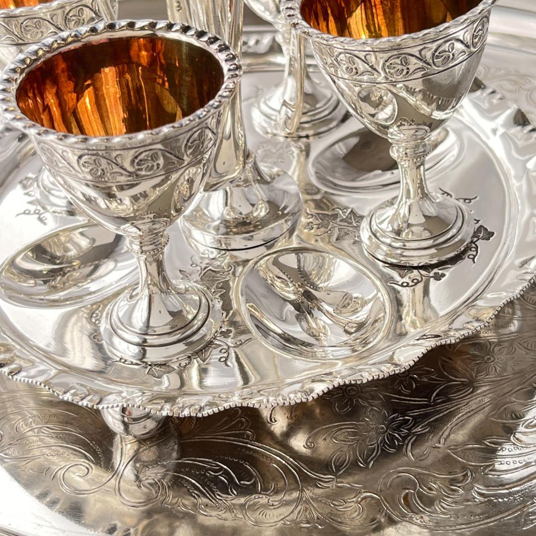 【DANIEL ARTER】 エッグセット エッグカップ / スプーン 豪奢！！