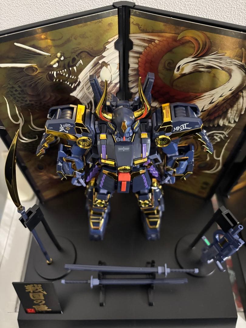 ガンプラ　MG 武者ガンダムMK-2 アクリルケース付き