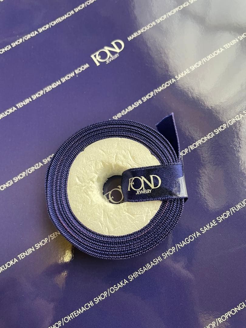 JEWELRY FOND ジュエリーフォンド ギフト リボン 包装紙 ラッピング