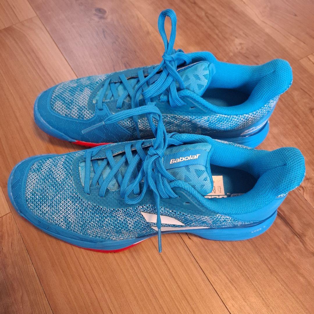 Babolat テニスシューズ 青