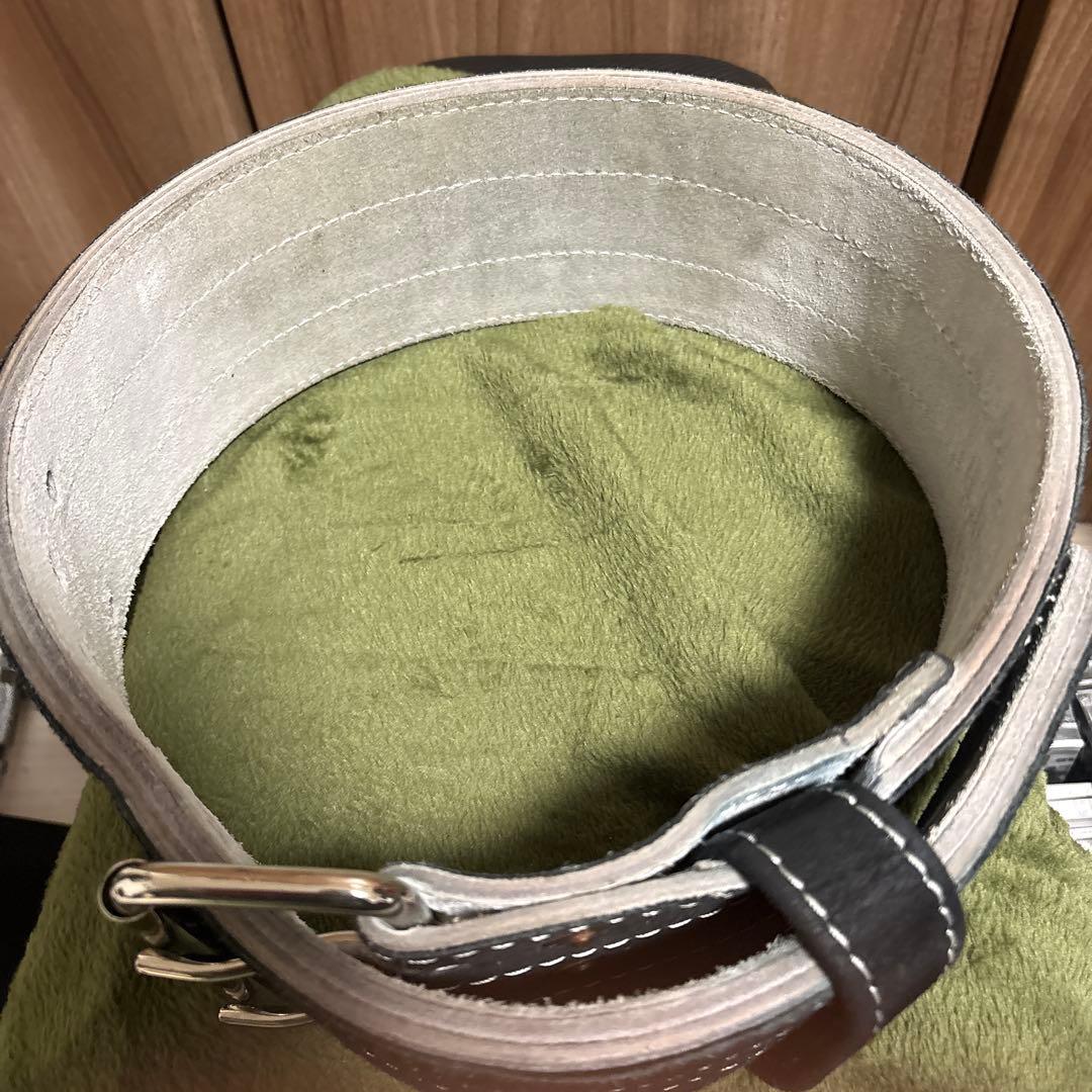 ゴールドジム　トレーニングベルト　パワーベルト2ピンタイプ　Mサイズ