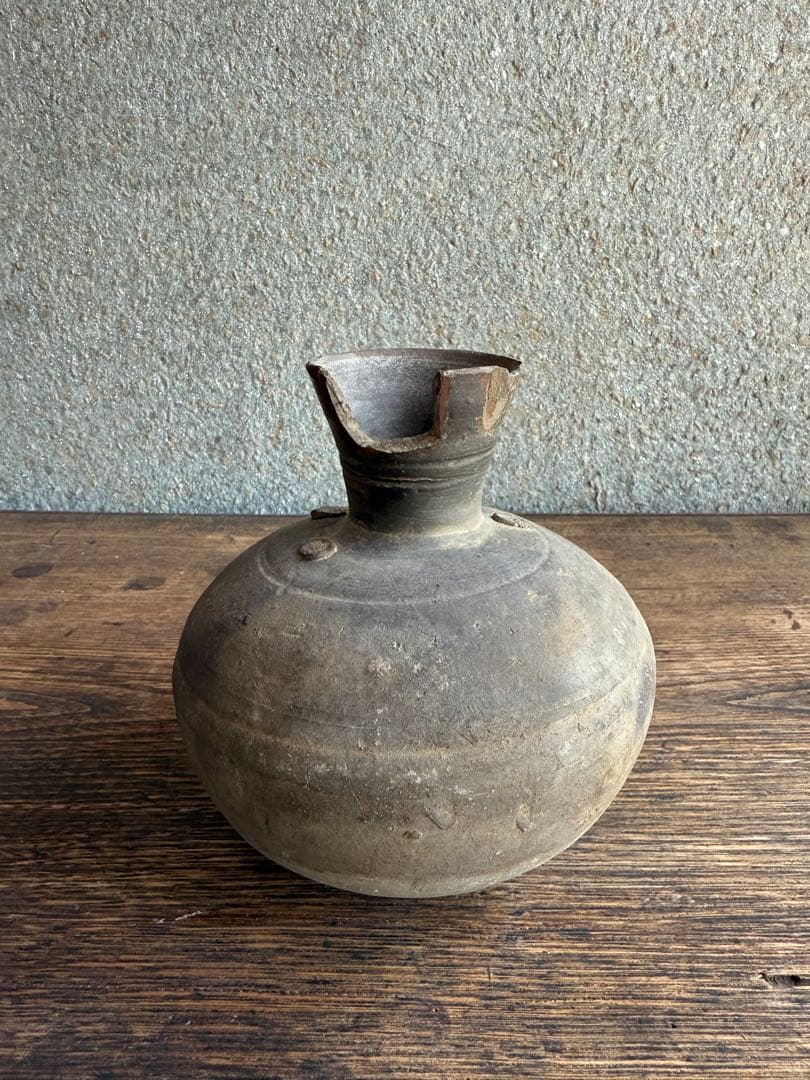 須恵器　短頸壺　古墳時代　水瓶　薬壺　土器