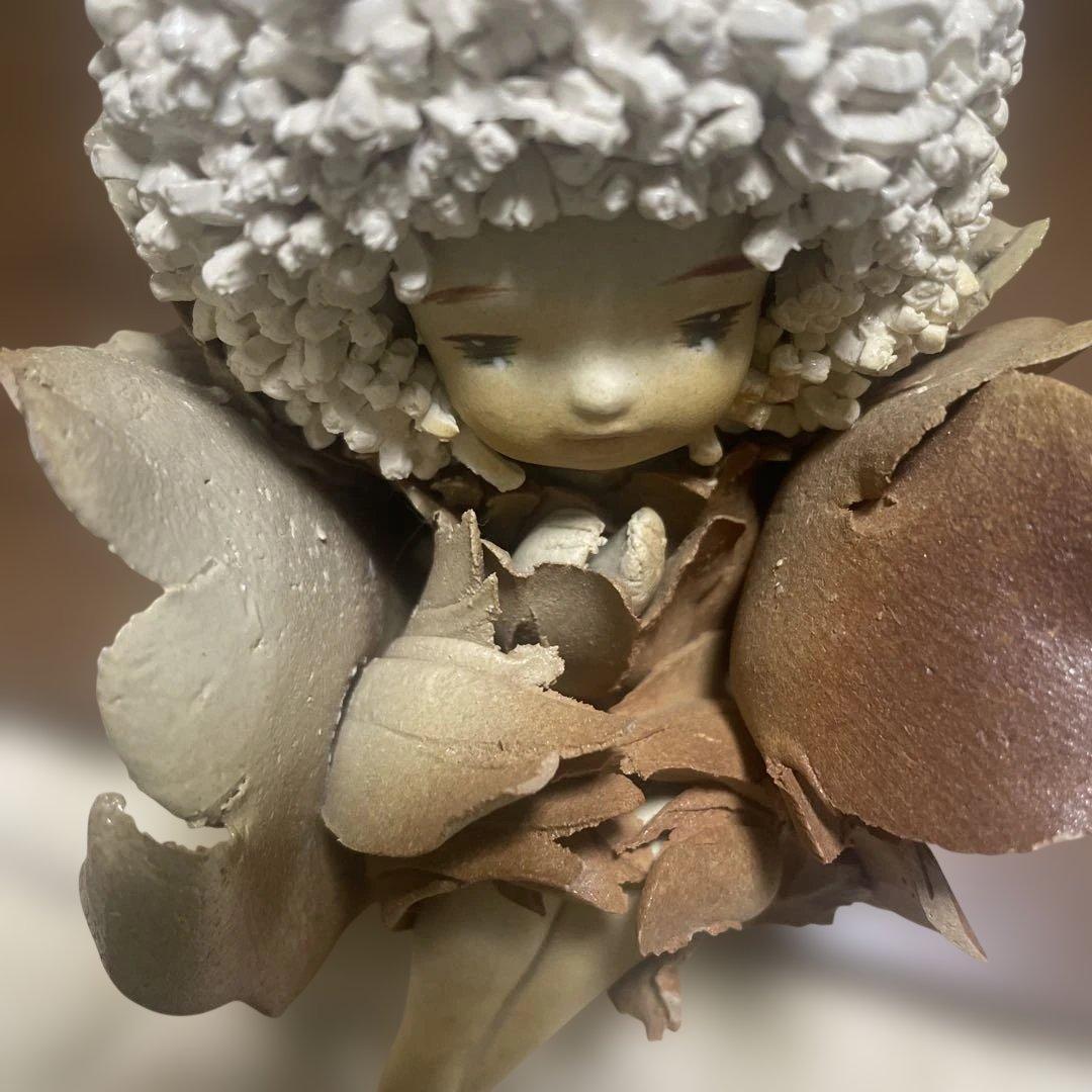 竹内祥子 陶器人形 妖精　アンティーク