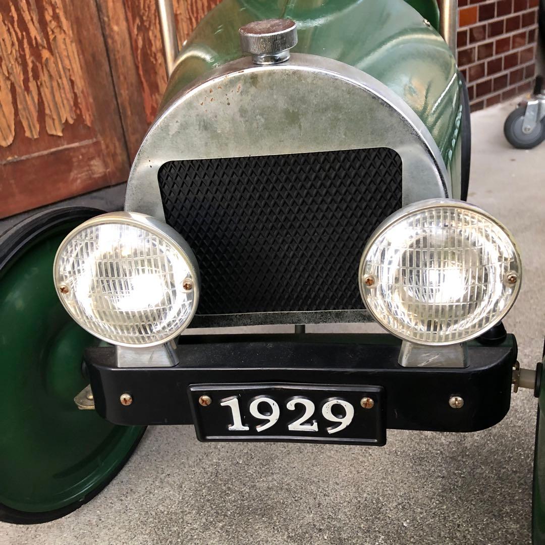 クラシック ペダルカー グリーン 乗用玩具