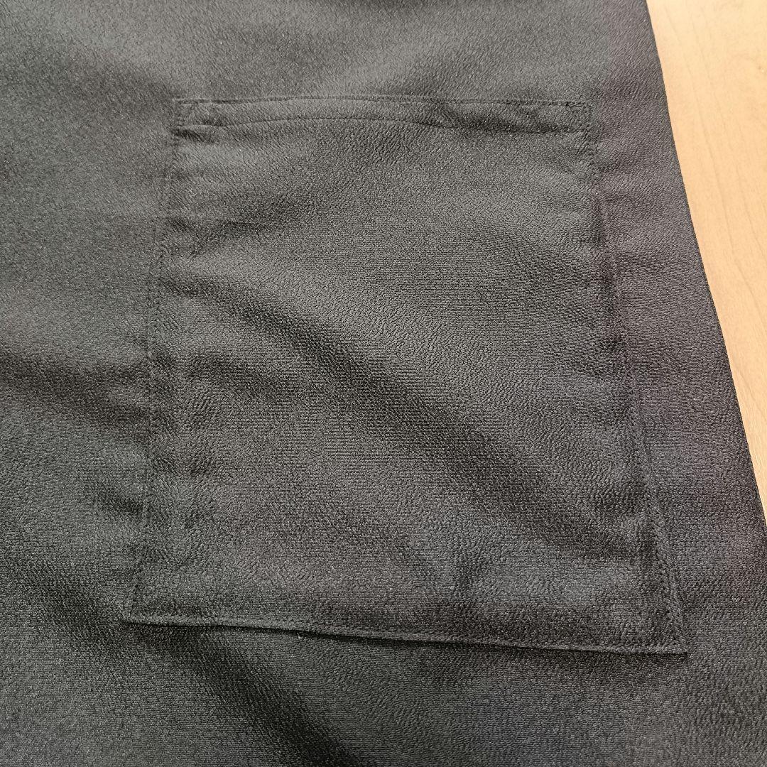 弓道　着物　単衣　化繊　【2ポッケ】