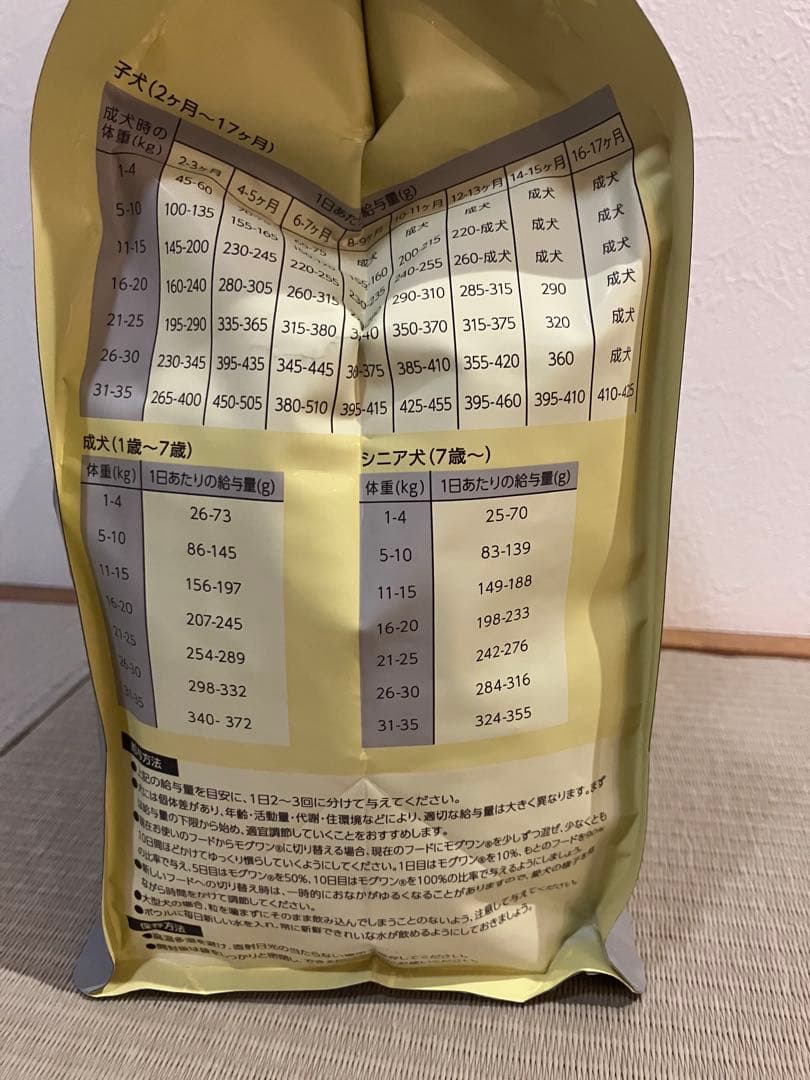 Mog Wan モグワンドッグフード1.8kg✖️2袋 賞味期限26/3/12