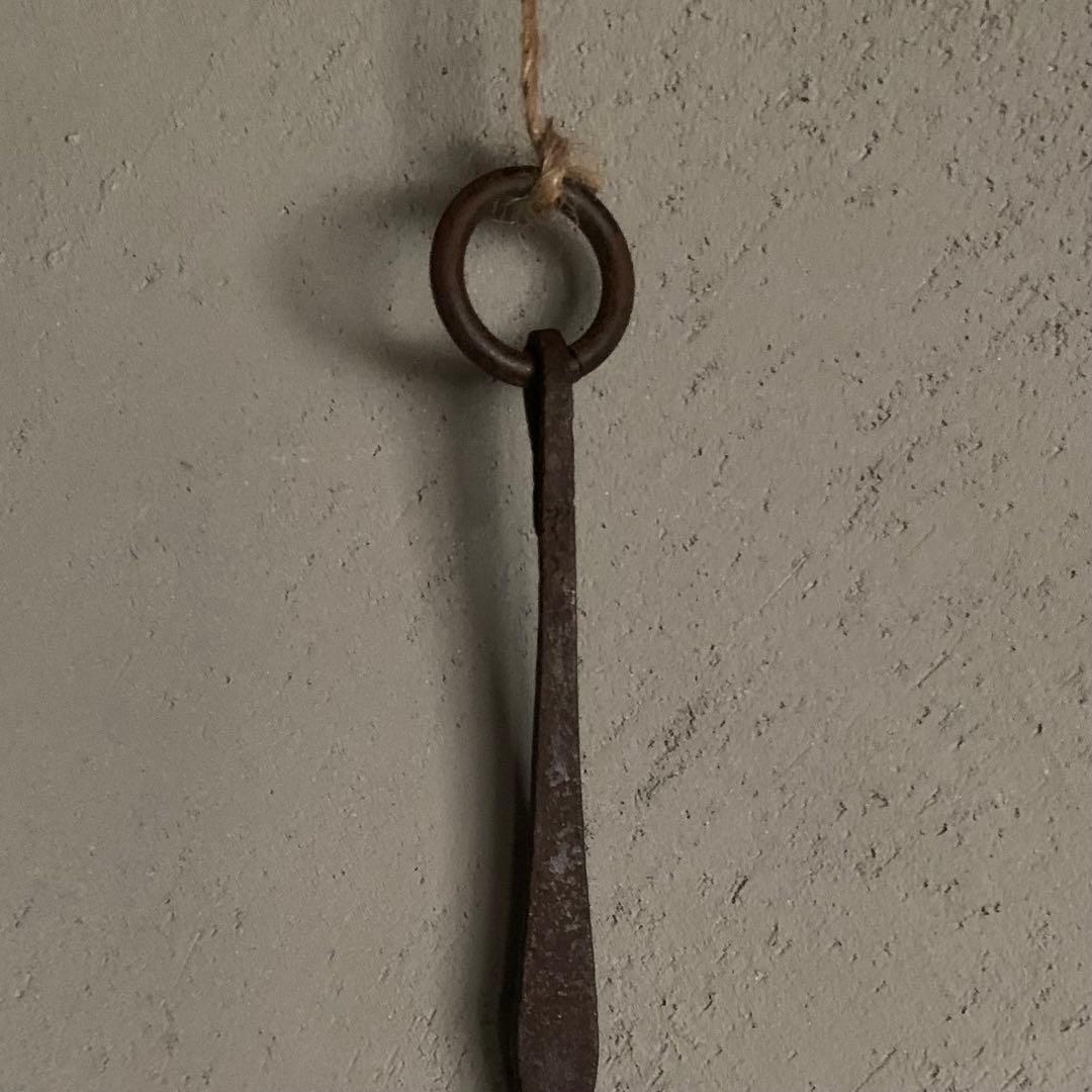 西洋 仏蘭西 鉄製 灯明器 灯火器 坂田さん的 古道具 アンティーク 古美術