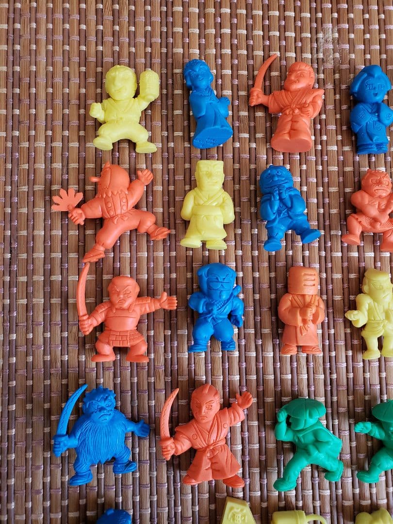 がんばれゴエモン消しゴムフルセット　ファミコン　キャラクター　キン消し