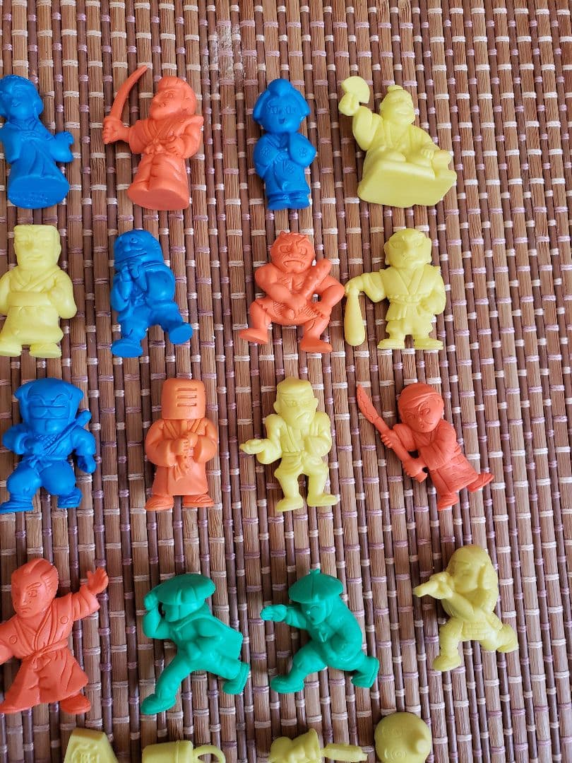 がんばれゴエモン消しゴムフルセット　ファミコン　キャラクター　キン消し