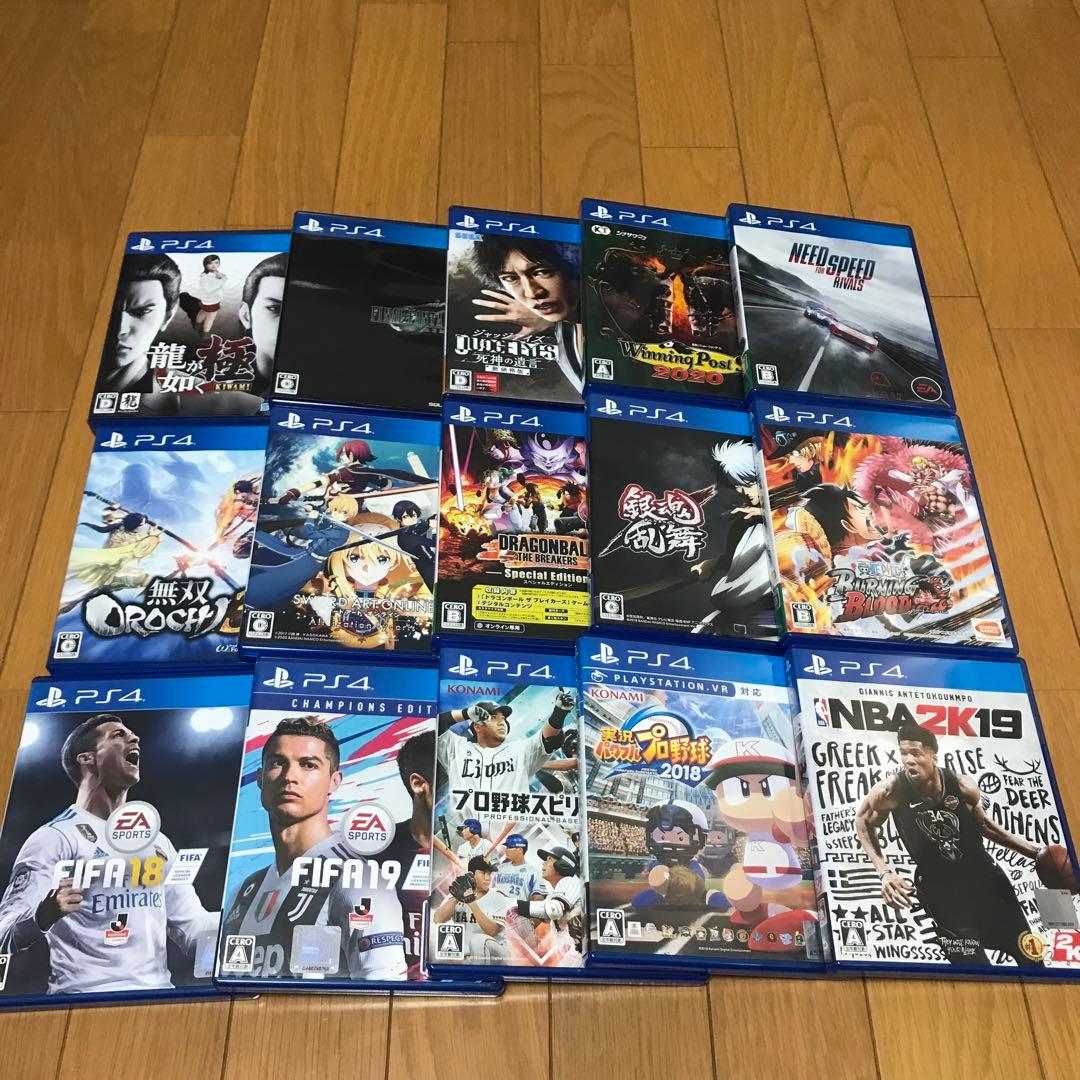 ✨◉PS4ソフト◉プレステ4ソフト30本まとめ売り◉✨✨