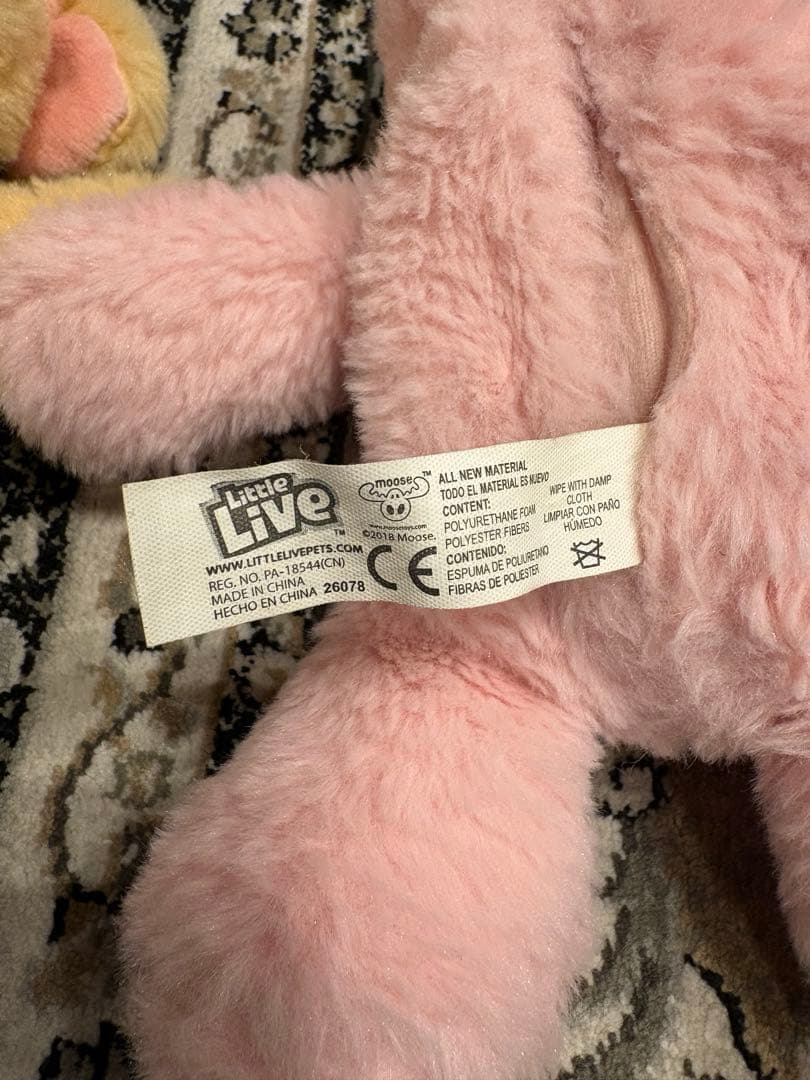 廃盤リトル　ライブ　little live ぬいぐるみ　犬　猫　2体セット